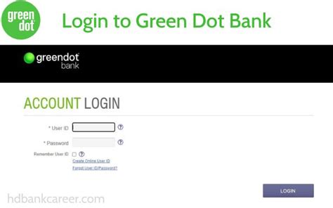Green Dot Bank Checking